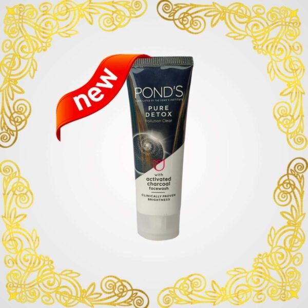 POND'S Pure Detox Face Wash 50g, Pollution Clearn