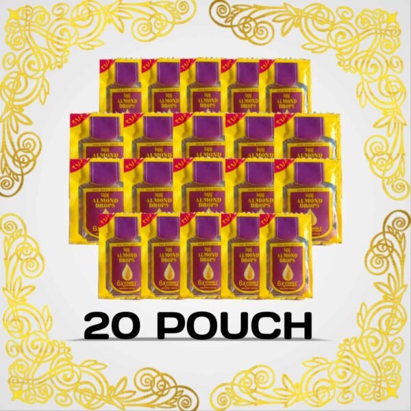 Bajaj Almond Drops Oil (20 Pouch)