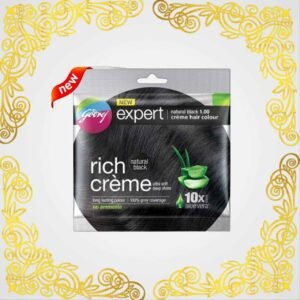 Godrej Expert Rich Creme Hair Color, natural black 1.0
