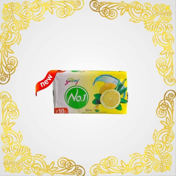 Godrej No.1, Lime Aloevera Soap (47g)