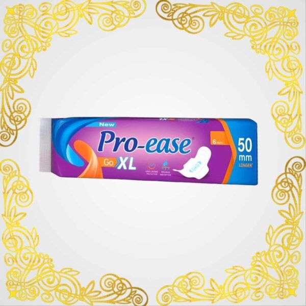 Pro-ease Go Long XL Sanitary Pads (6 Pads)