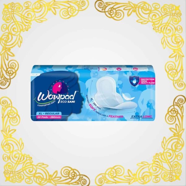 Wowpad Ecosani Comforting Soft Sanitary XL Pad (6 Pads)