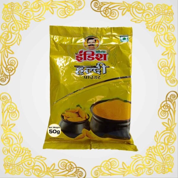 Bhola Indish Turmeric Powder, Haldi Powder (50g)
