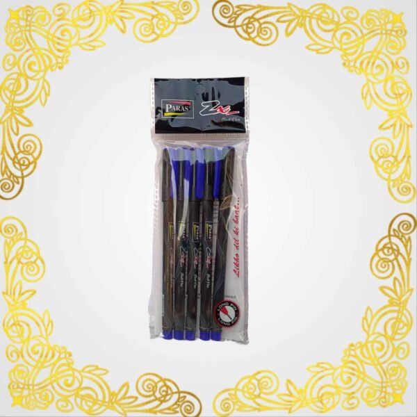 Paras ZX Blue Ball Pen, Pack of 5 Pen