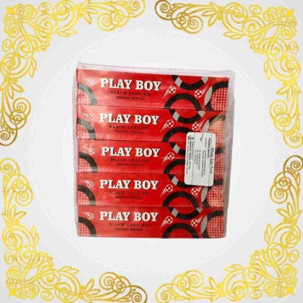 Play Boy Black Lead - HB Writing Pencils, 10 Packet