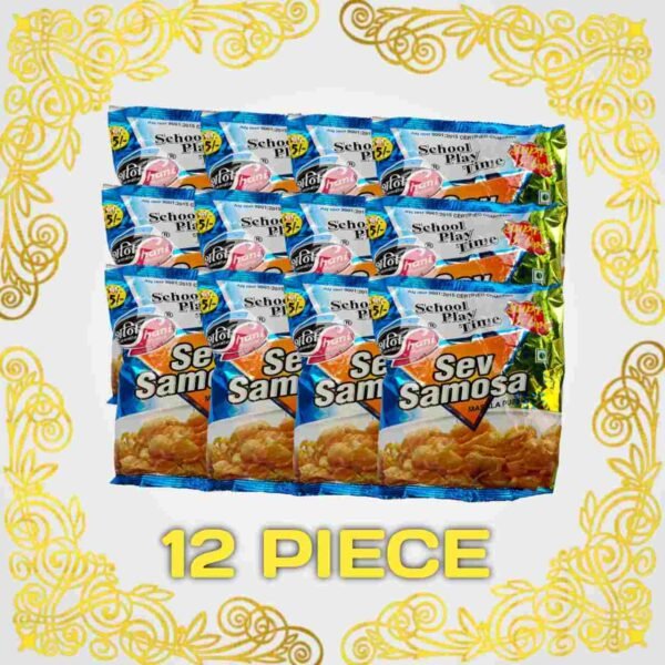 Shani Sev Samosa Masala Puffs (35g), Pack of 12 Piece
