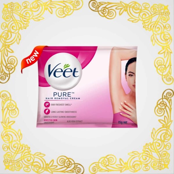 Veet Pure Hair Removal Cream for Women With No Ammonia Smell (15g)