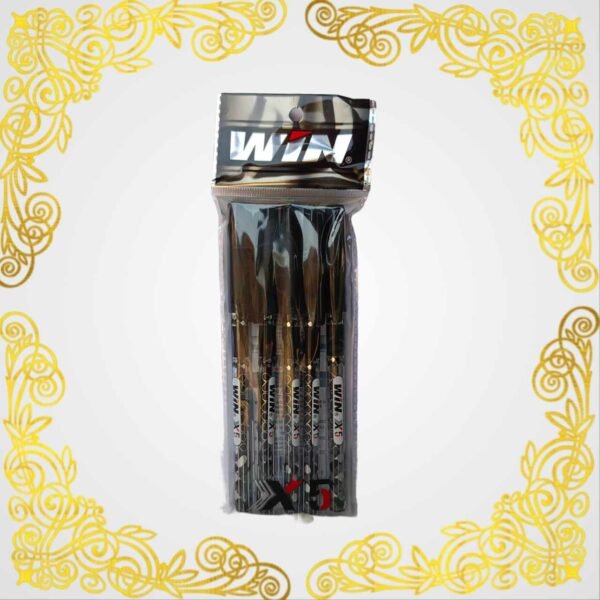 Win X5 Black Writing Pen, Pack of 5 Pen